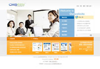 橙色高端企业网站模板,公司网站模板