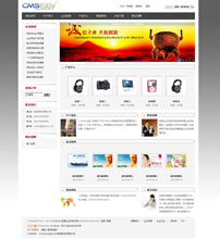 黑灰稳重行业企业网站模板,公司网站模板